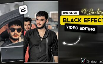 Black video editing